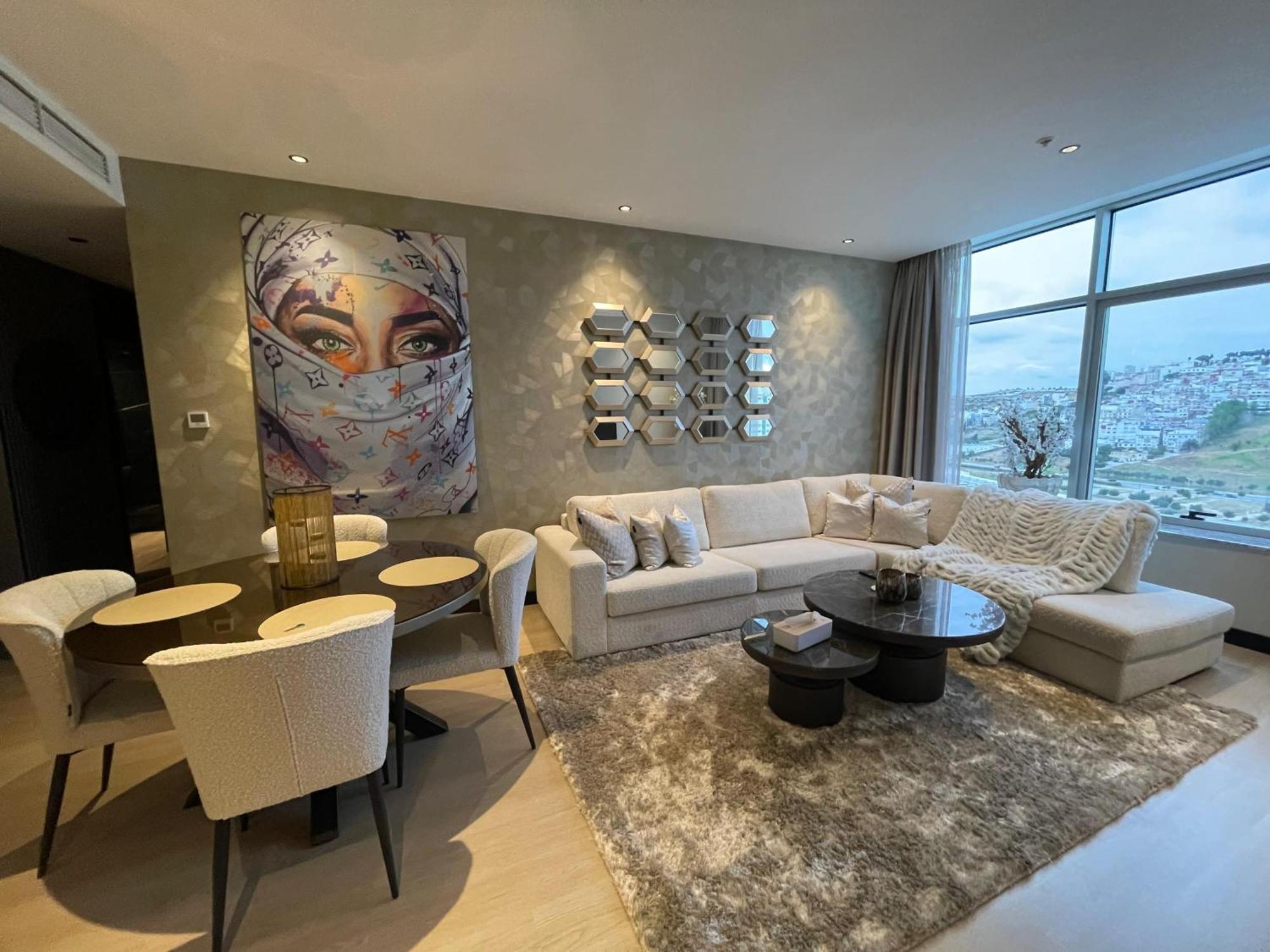 Tanger Hilton Penthouse 15 Apartment Bagian luar foto