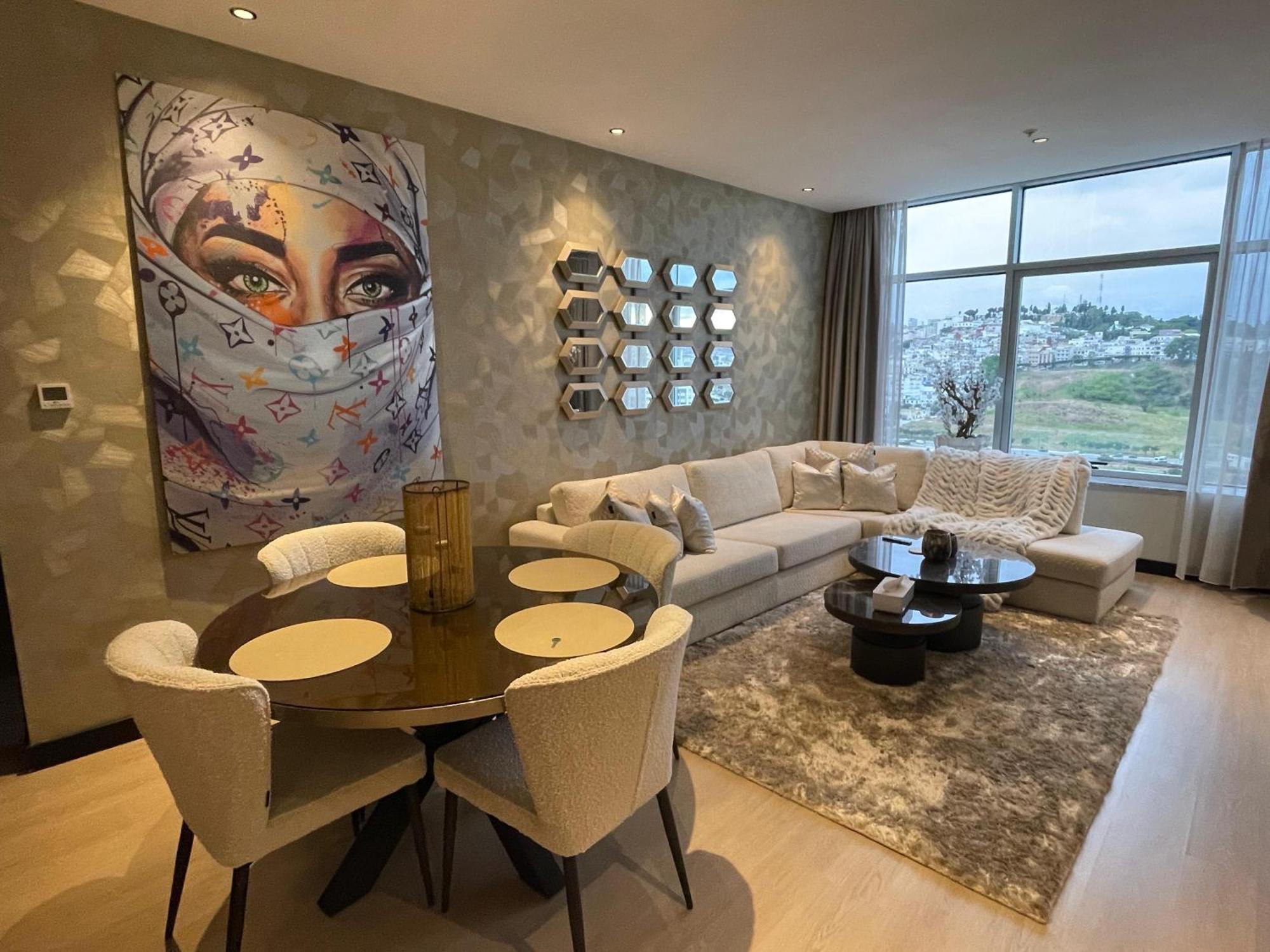 Tanger Hilton Penthouse 15 Apartment Bagian luar foto
