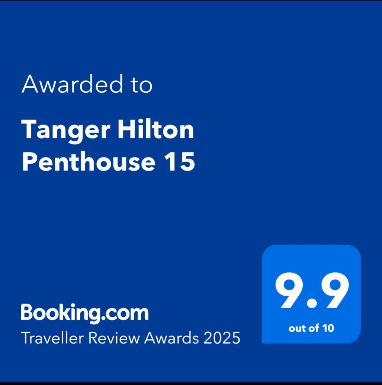 Tanger Hilton Penthouse 15 Apartment Bagian luar foto