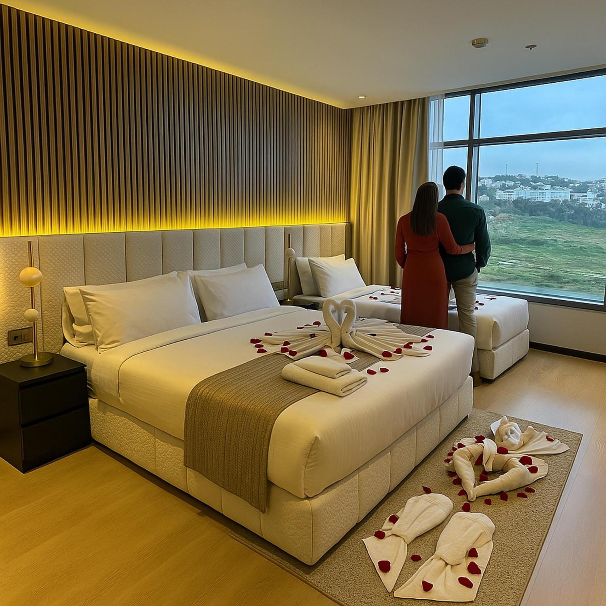 Tanger Hilton Penthouse 15 Apartment Bagian luar foto